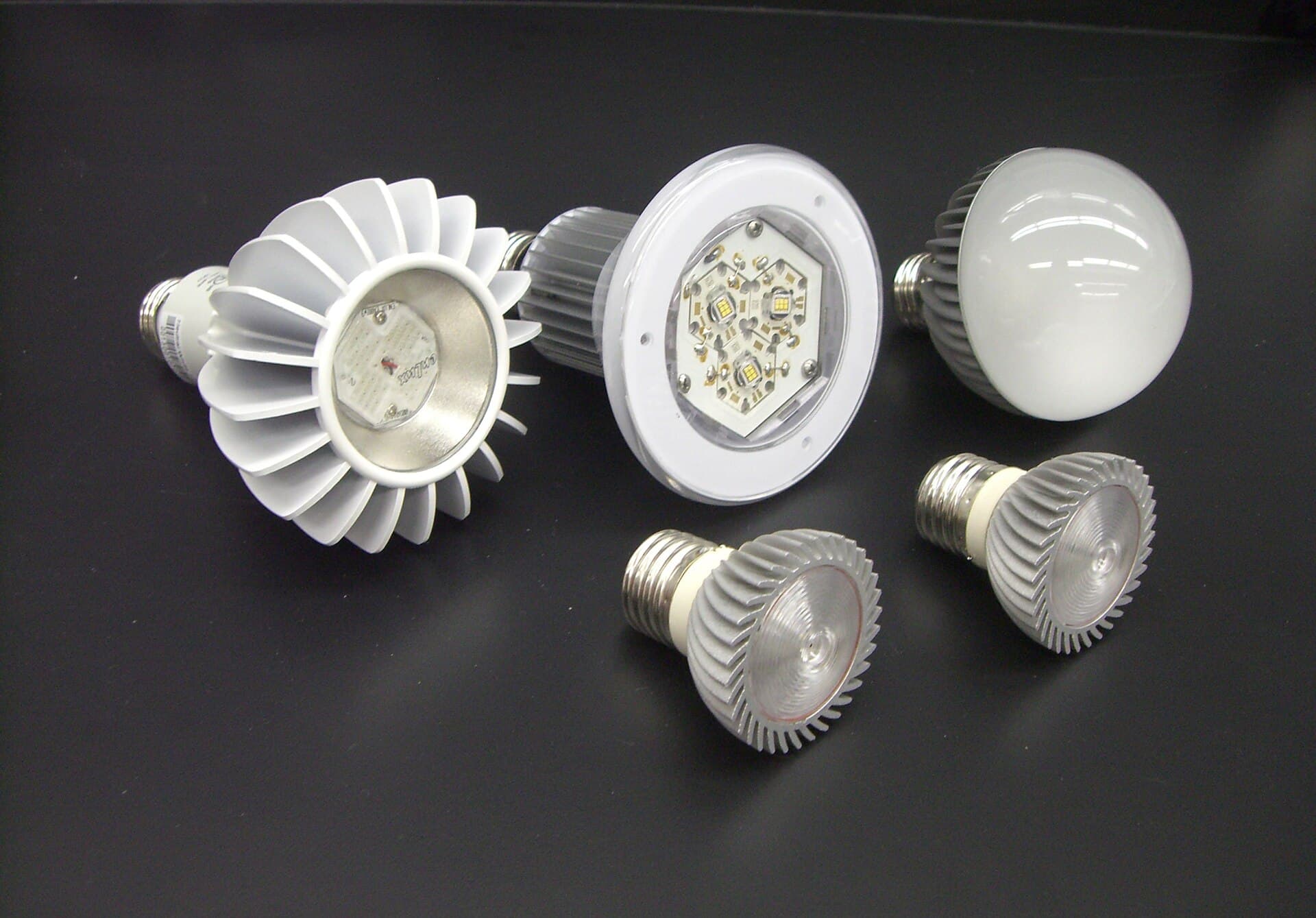 Assorted LED lamps